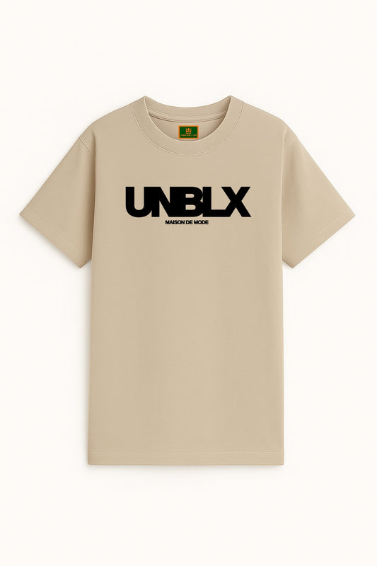 UNBLX TAUPE COMFORT TEE